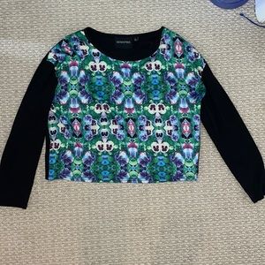 MinkPink Floral Blouse. Size Large